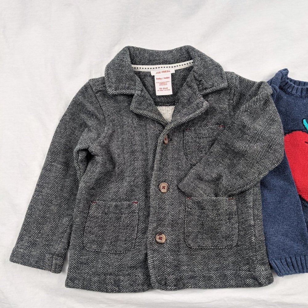 $3 for 20 Joe Fresh Sweater Blazer Sz 18-24mths